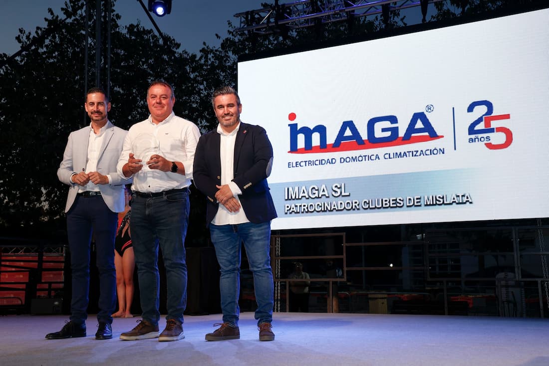 Grupo IMAGA es premiado en la gala de deporte de Mislata